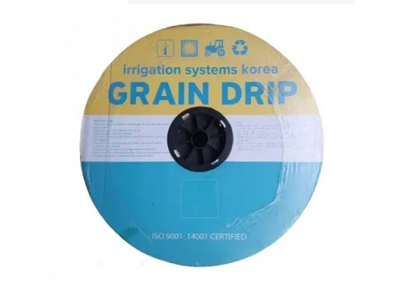 Крапельна стрічка Grain Drip 6mil 10см 1,1л/год 1000м Щільова Крапельна стрічка Grain Drip 6mil 10см 1,1л/год 1000м Щільова